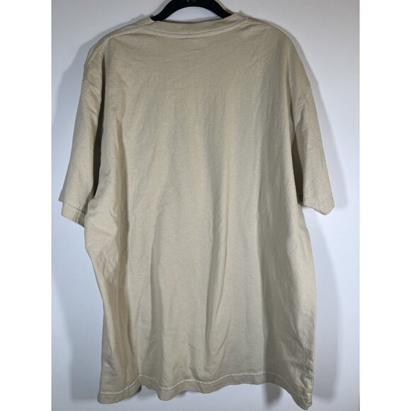 2006 Carhartt beige oversized tshirt sz L workwear classic minimalist - Picture 2 of 10